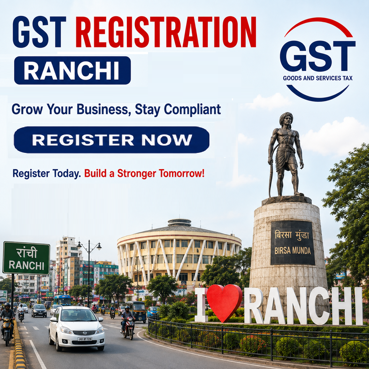 Image of the GST Registration in Ranchi