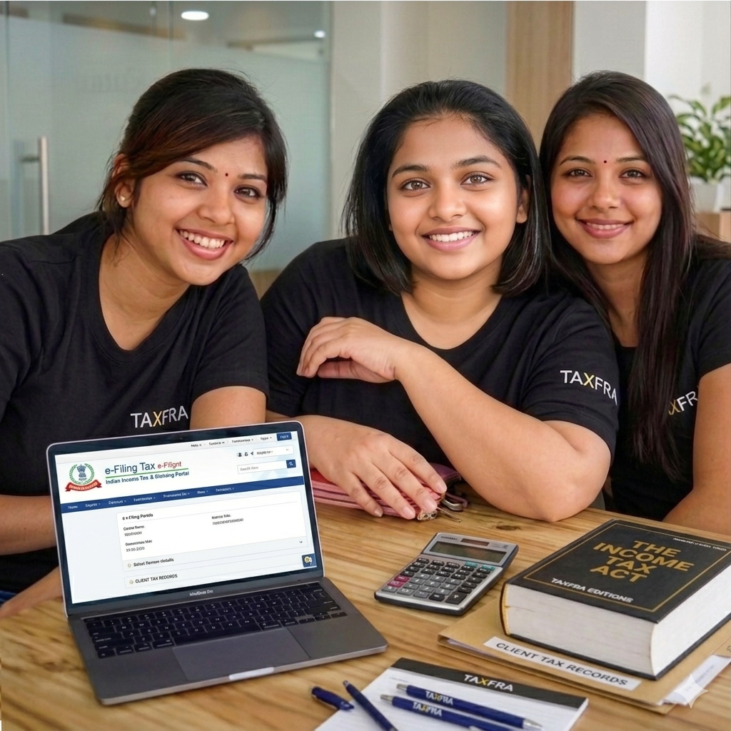 Image of Taxfra e-Filing Centre team in Bhubaneswar